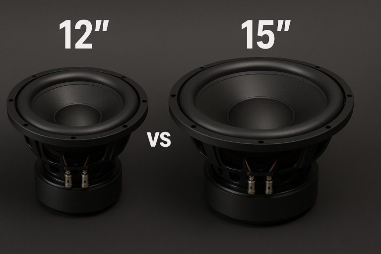 12 vs 15 car subwoofers