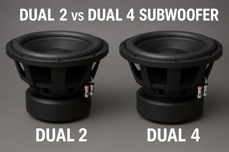 Dual 2 vs Dual 4 Subwoofer