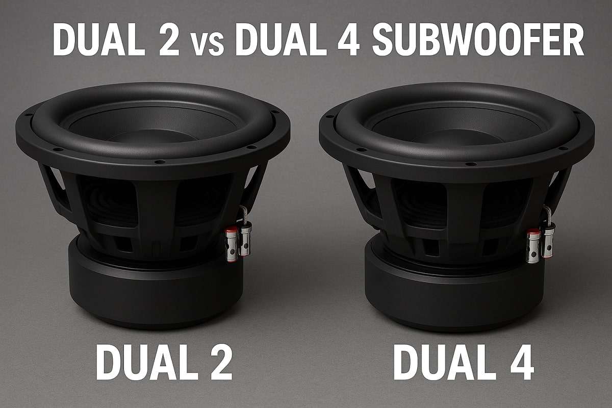 Dual 2 vs Dual 4 Subwoofer