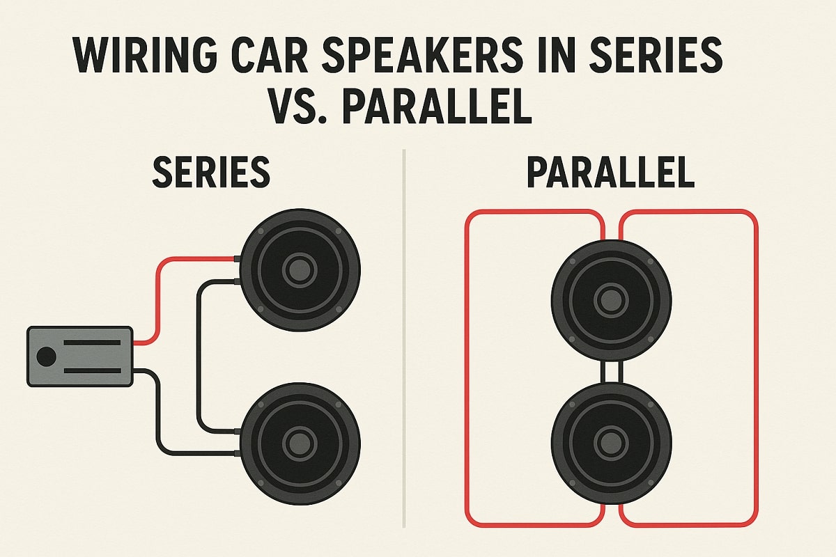 Wiring Car Speakers in Series vs. Parallel