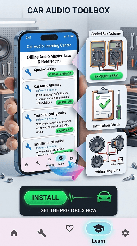 Car Audio Toolbox — Car Audio Glossary